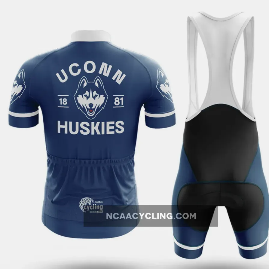 University of Connecticut Cycling Bibs Wolf Navy/White/Blue University of Connecticut Cycling Bibs Wolf Navy/White/Blue