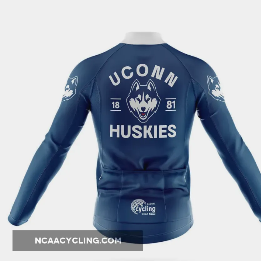 University of Connecticut Cycling Bibs Wolf Navy/White/Blue University of Connecticut Cycling Bibs Wolf Navy/White/Blue