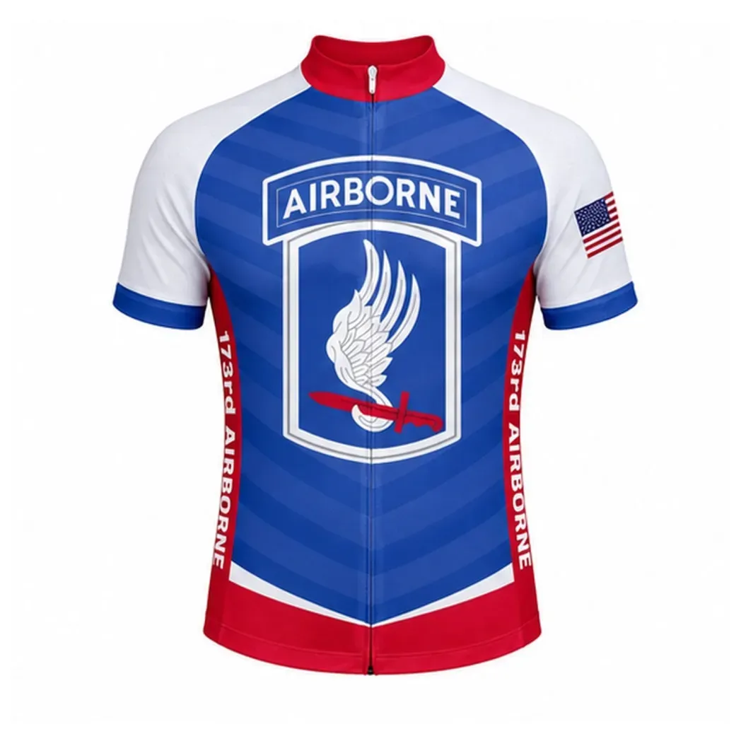 US Army Unit 173rd Airborne Brigade Cycling Jersey