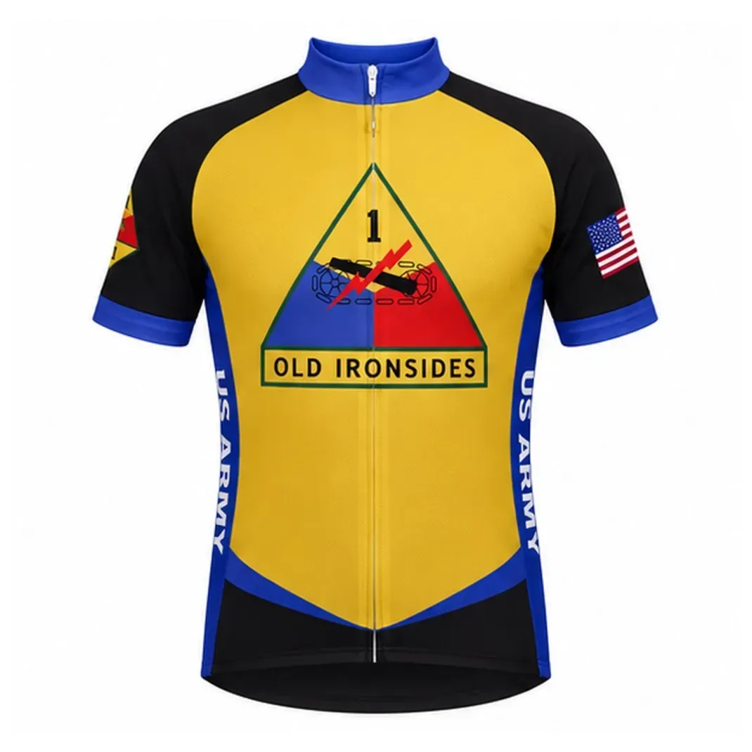 US Army Unit 1st Armored Division Cycling Jersey