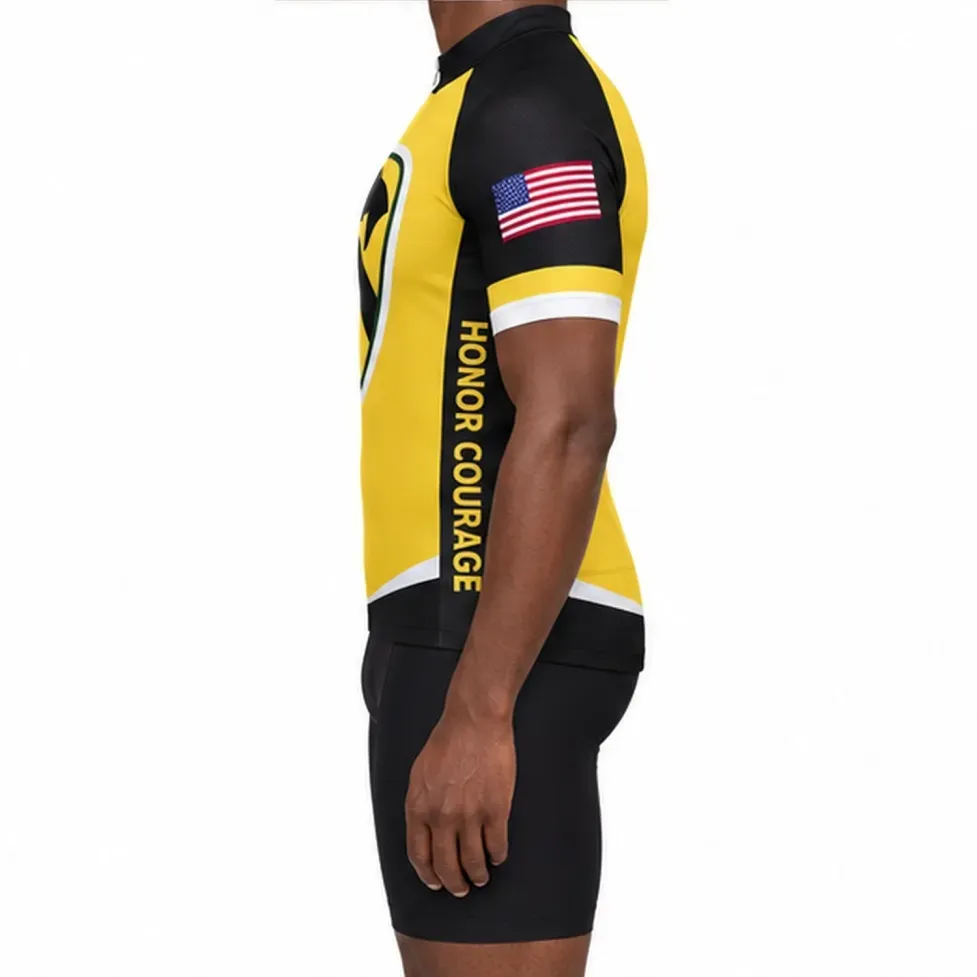 US Army Unit 1st Cavalry Division Cycling Jersey US Army Unit 1st Cavalry Division Cycling Jersey