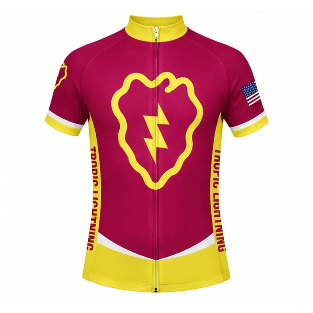 US Army Unit 25th Infantry Division Cycling Jersey