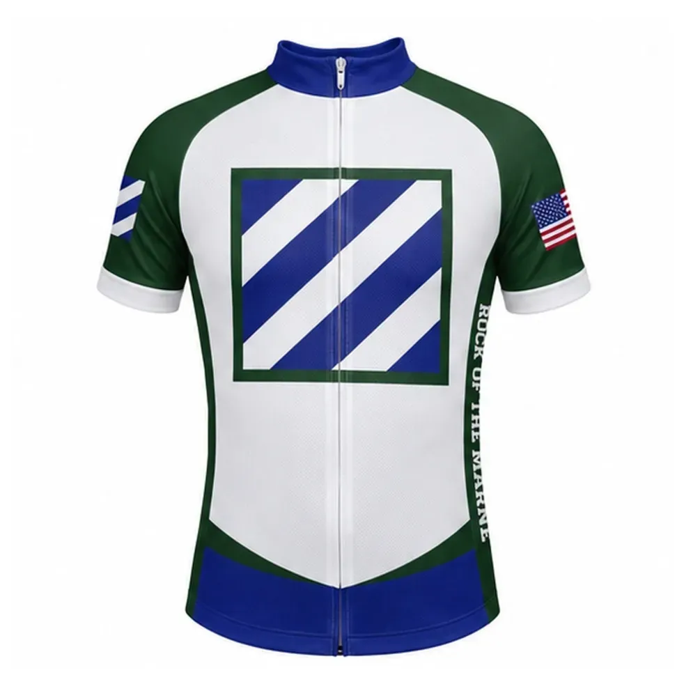 US Army Unit 3rd Infantry Division Cycling Jersey