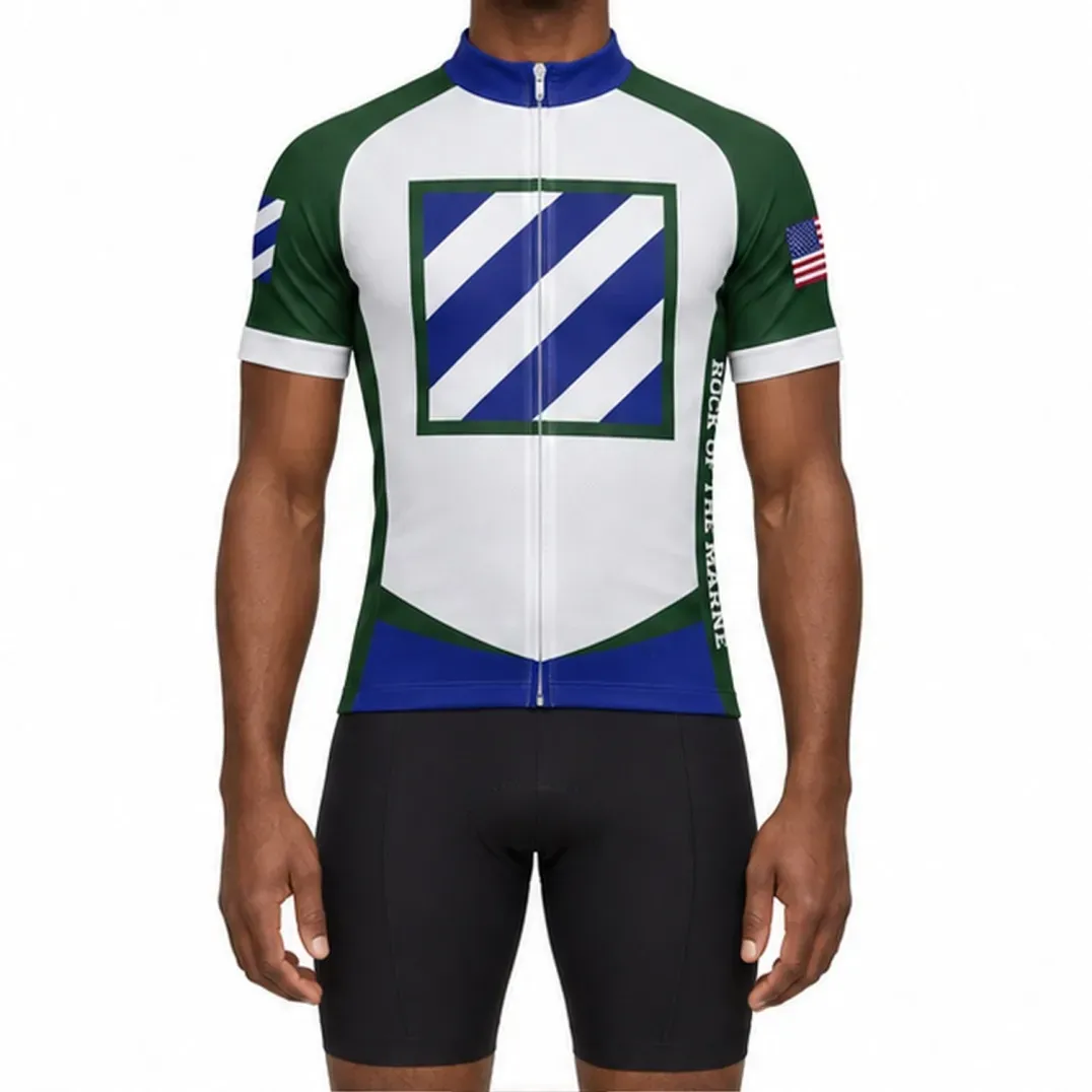 US Army Unit 3rd Infantry Division Cycling Jersey US Army Unit 3rd Infantry Division Cycling Jersey