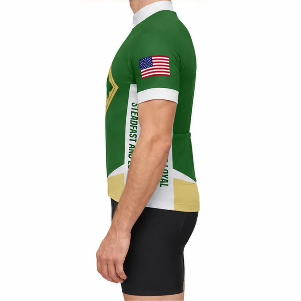US Army Unit 4th Infantry Division Cycling Jersey US Army Unit 4th Infantry Division Cycling Jersey