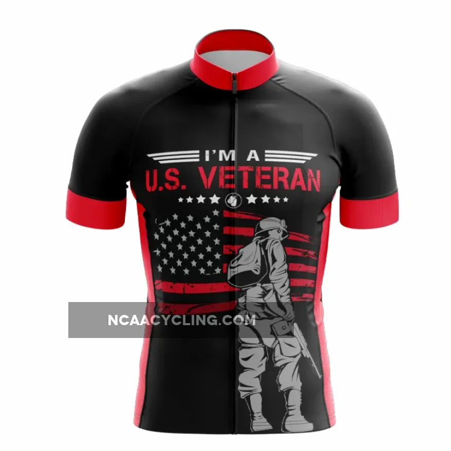 USVeteran Cycling Jersey Veteran Cycling Jersey