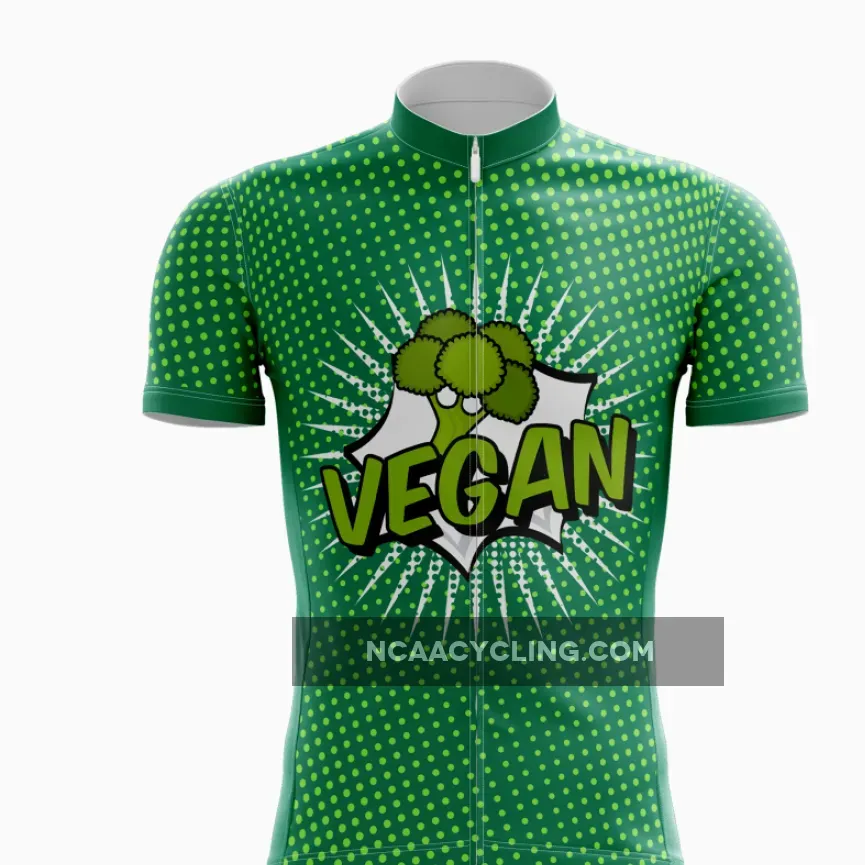 Vegan Pop Art Cycling Jersey