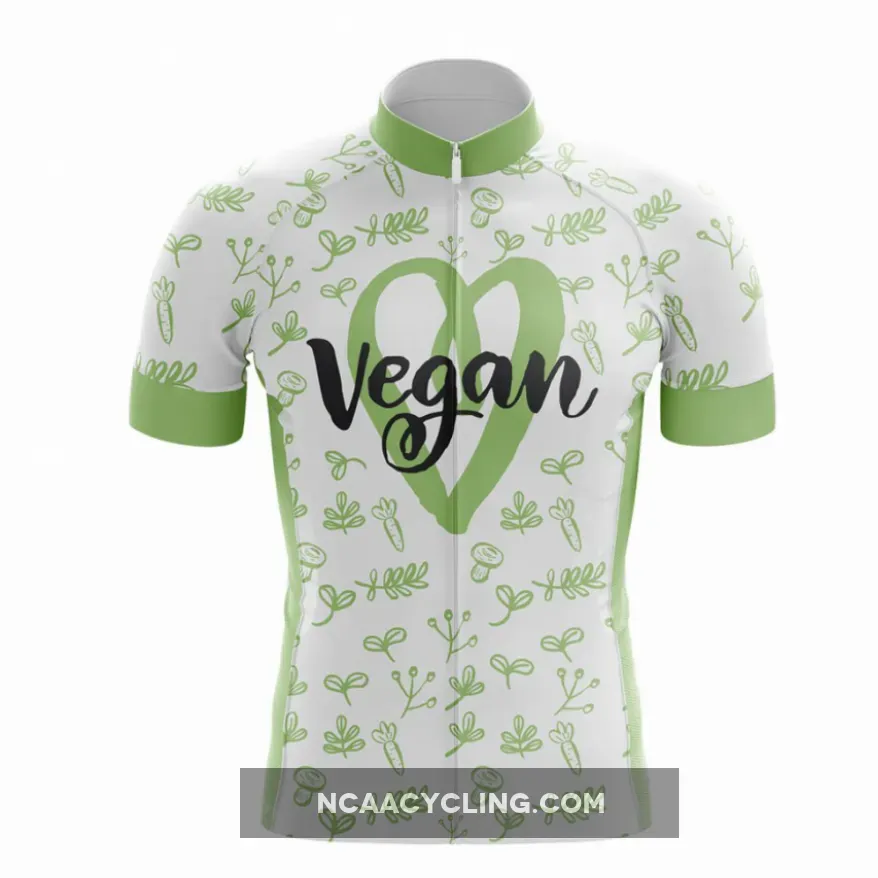 Vegan Pretzel Heart Cycling Jersey