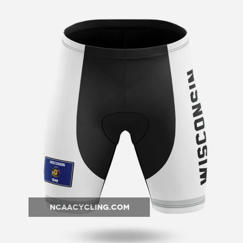 Wisconsin S4 White Women's Cycling Shorts Cycling Kit Bike Apparel Gear